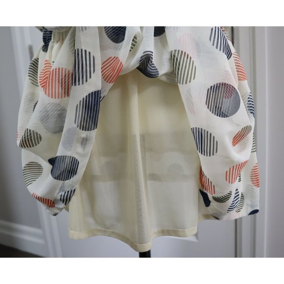 Zara Polka Dot Retro Fun Dress NWT Medium - Picture 8 of 9